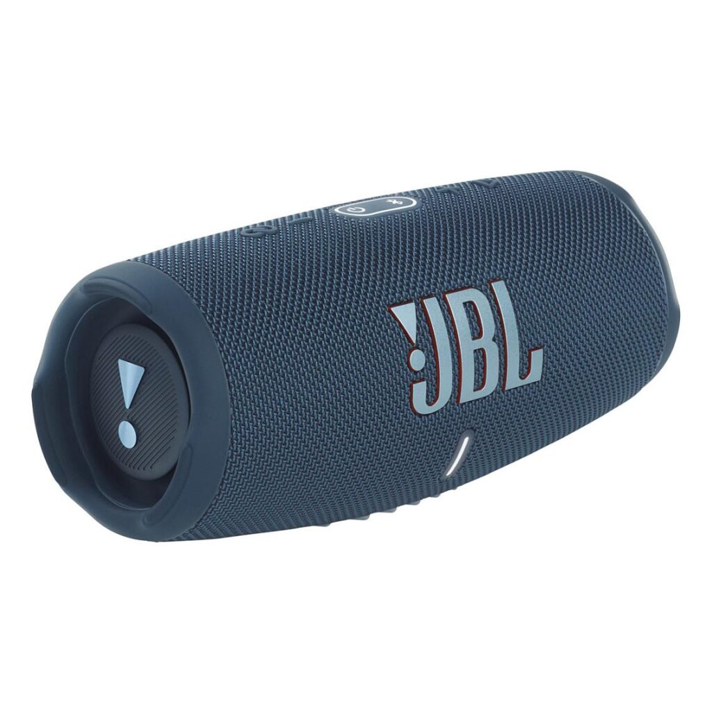 Bærbar Bluetooth-højttaler JBL Charge 5 – blå Bærbar Bluetooth-højttaler JBL Charge 5 – blå