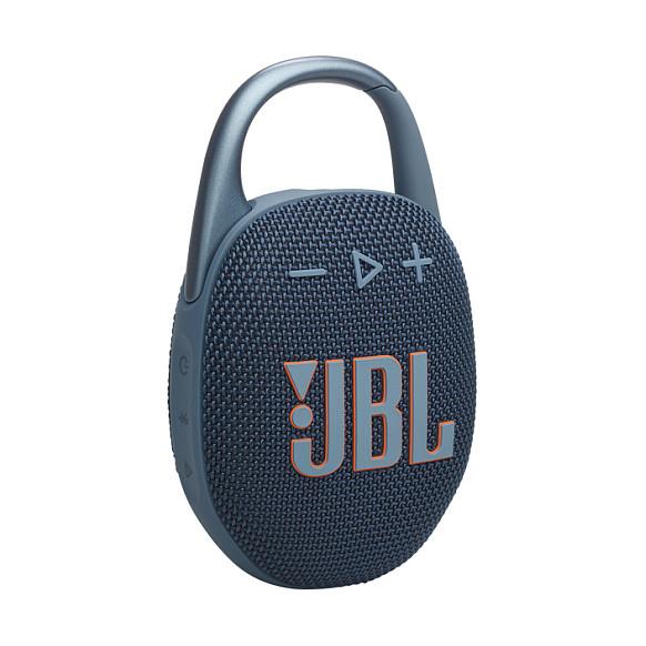 Bærbar Bluetooth-højttaler JBL Clip 5 – blå Bærbar Bluetooth-højttaler JBL Clip 5 – blå