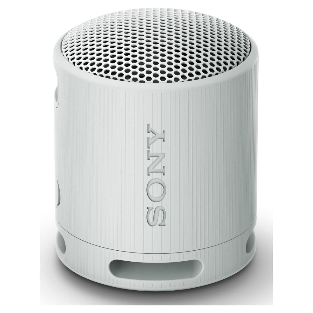 Bærbar Bluetooth-højttaler Sony SRS-XB100 – lysegrå Bærbar Bluetooth-højttaler Sony SRS-XB100 – lysegrå