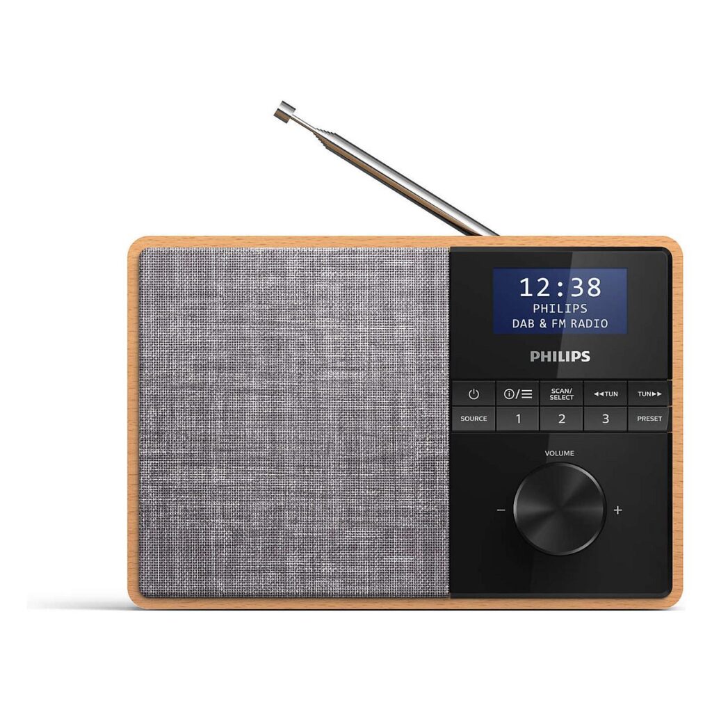 Bærbar radio Philips TAR5505/10 med DAB+/FM og Bluetooth Bærbar radio Philips TAR5505/10 med DAB+/FM og Bluetooth