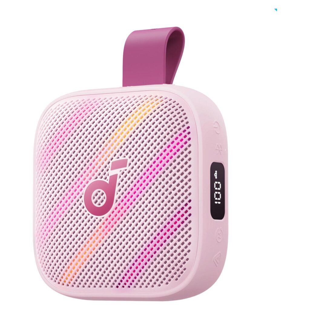 Bluetooth-højttaler Anker Soundcore Boom Go 3i – pink Bluetooth-højttaler Anker Soundcore Boom Go 3i – pink