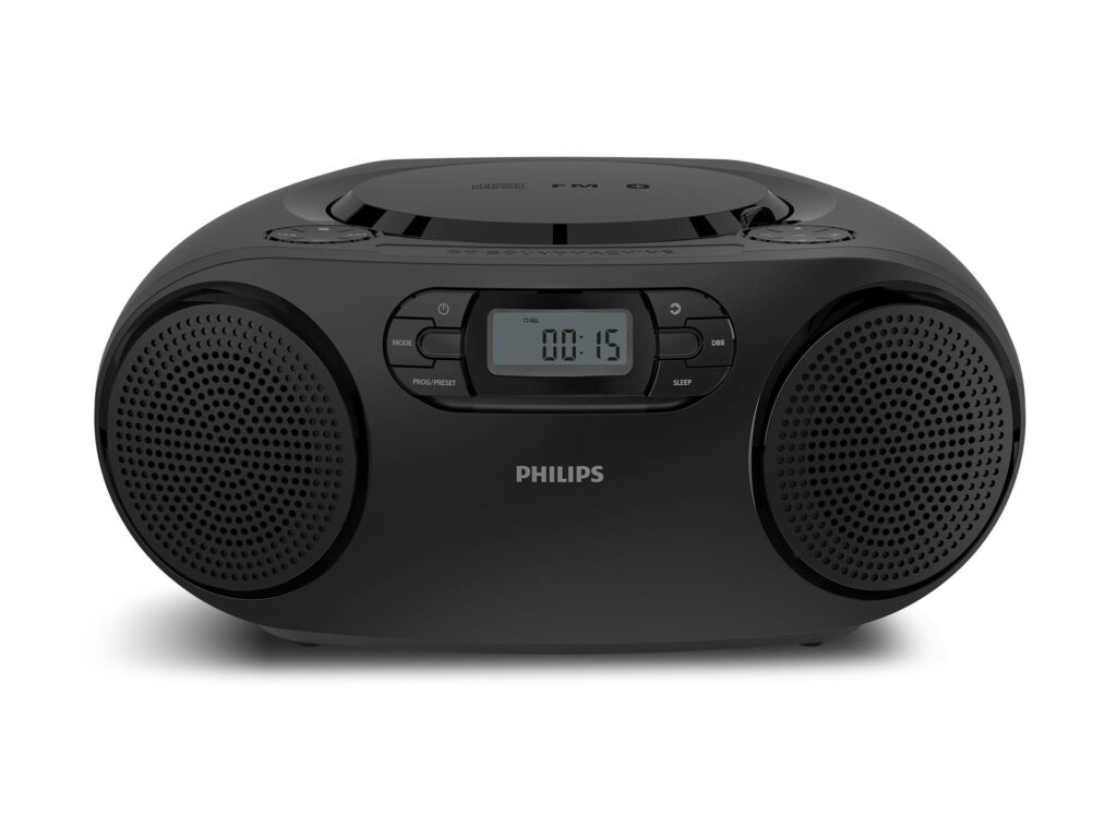 Boombox Philips CD Soundmachine TAZ2000B – sort Boombox Philips CD Soundmachine TAZ2000B – sort