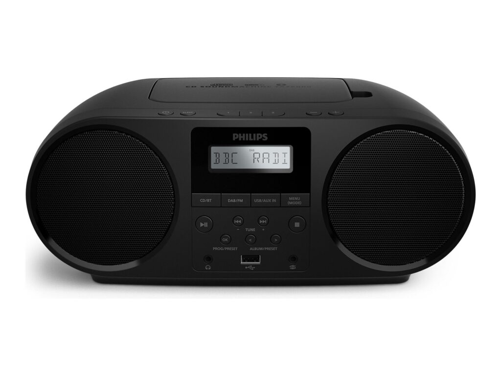 DAB-radio Philips TAZ6000 – sort DAB-radio Philips TAZ6000 – sort